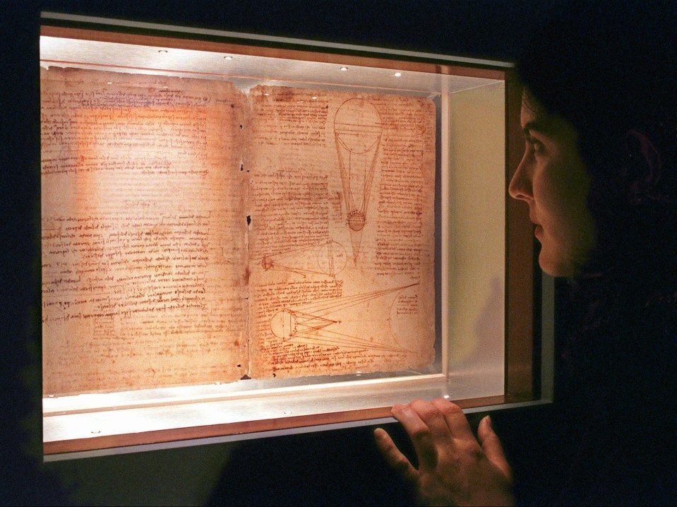 There, Gates keeps Leonardo da Vinci’s Codex Leicester – the most expensive book ever sold at auction