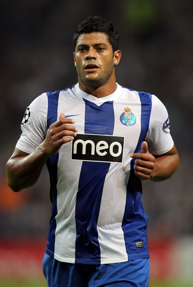 Hulk made his name in Europe at Porto