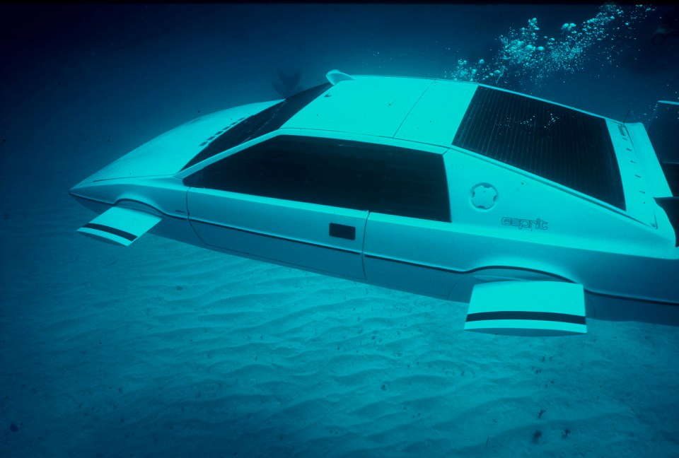 Musk bought the Lotus Esprit submarine car, nicknamed Wet Nellie, in 2013