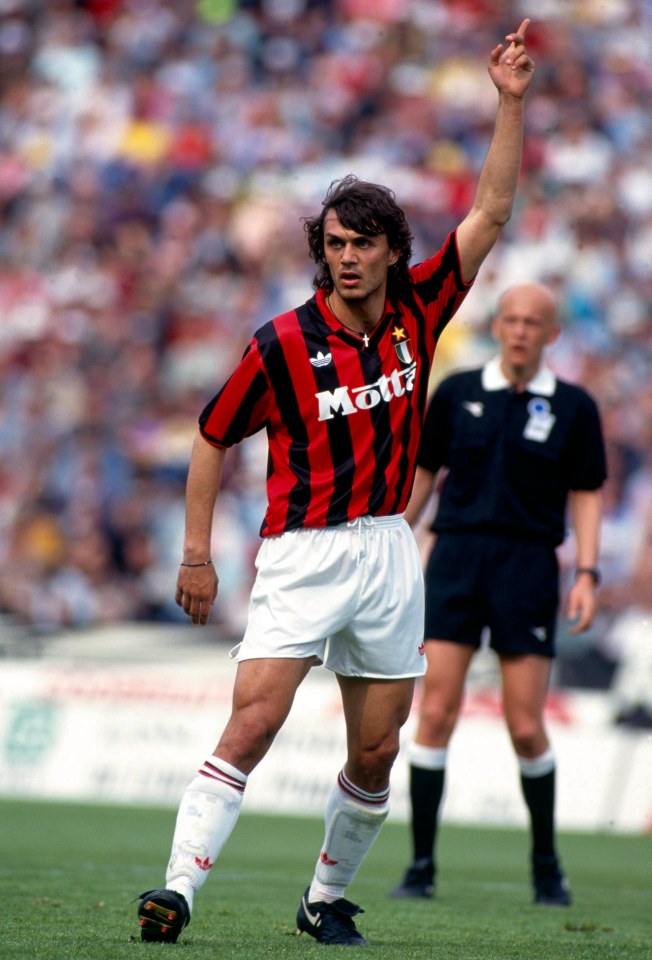 Maldini arguably looks stronger now than he did as a player