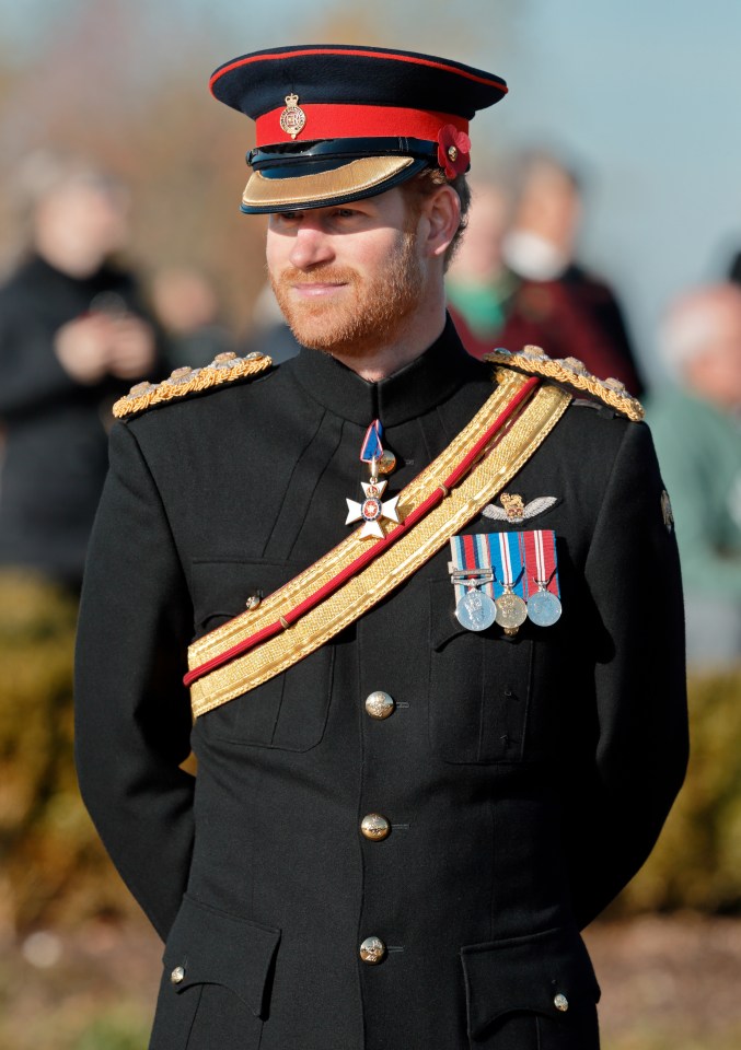 Harry stepped down from his official military positions when he quit the royal family