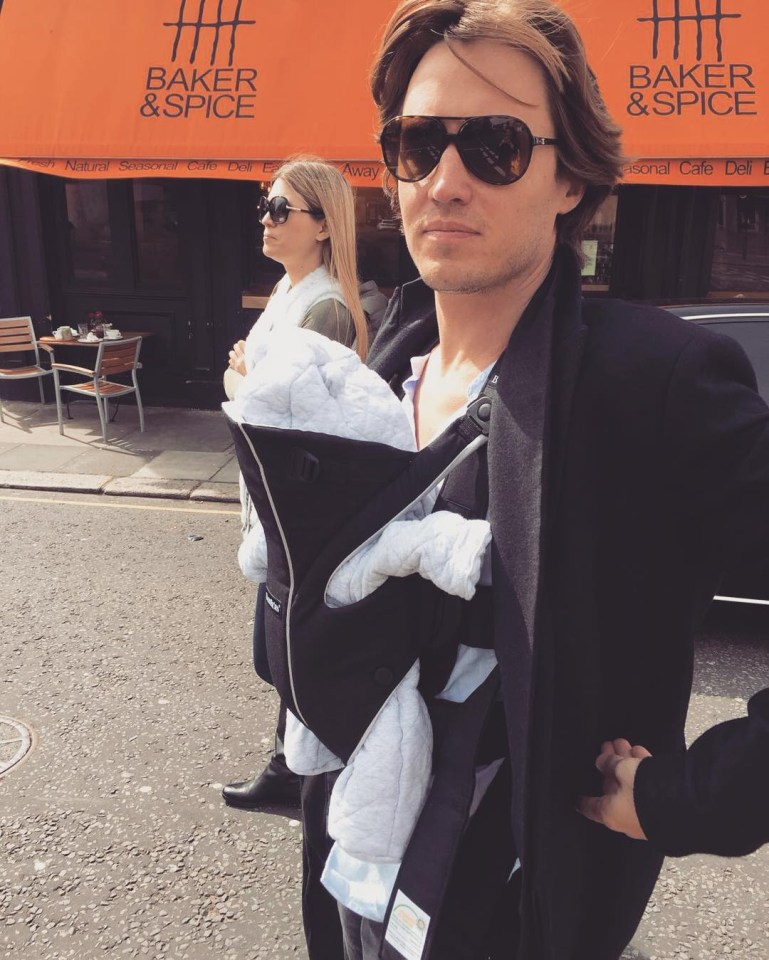 Edoardo is dad to four-year-old Christopher Woolf Mapelli Mozzi