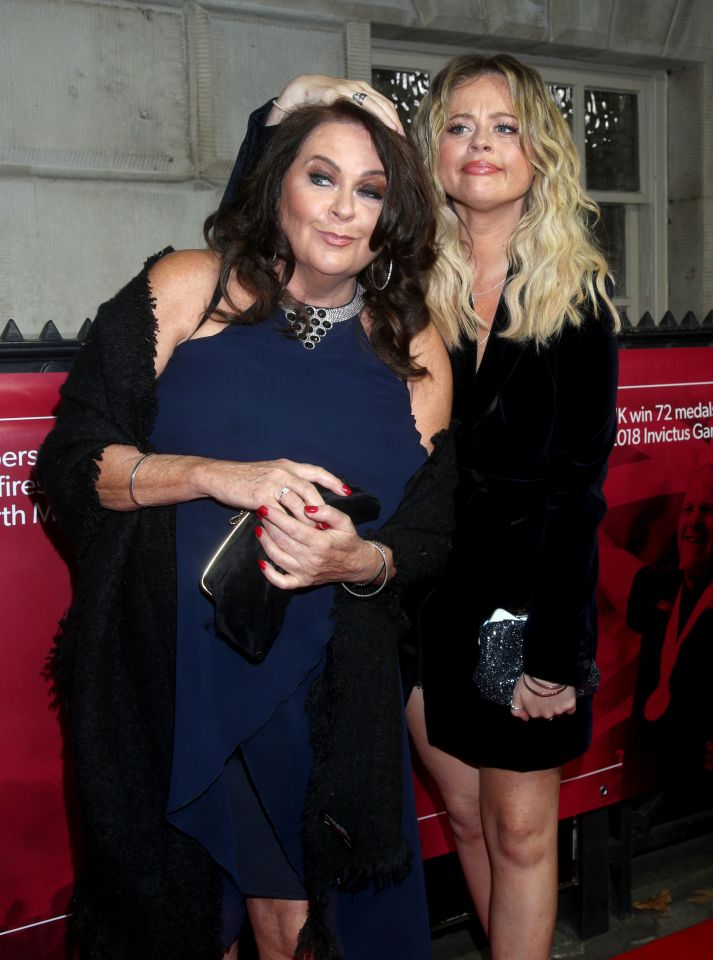 Emily with her mum Kate Robbins