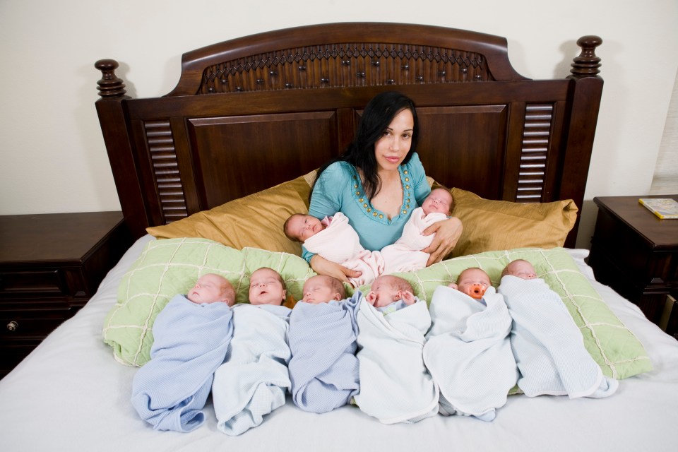 Nadya Suleman hit the headlines in 2009 when she gave birth to octuplets