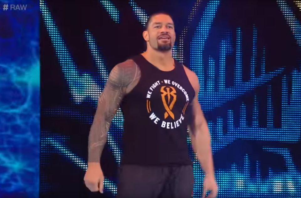 Reigns bulked up in the last few months