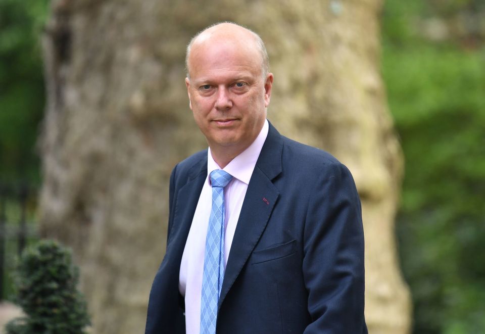 Chris Grayling is said to have had the backing of Boris Johnson to take the Chair's role