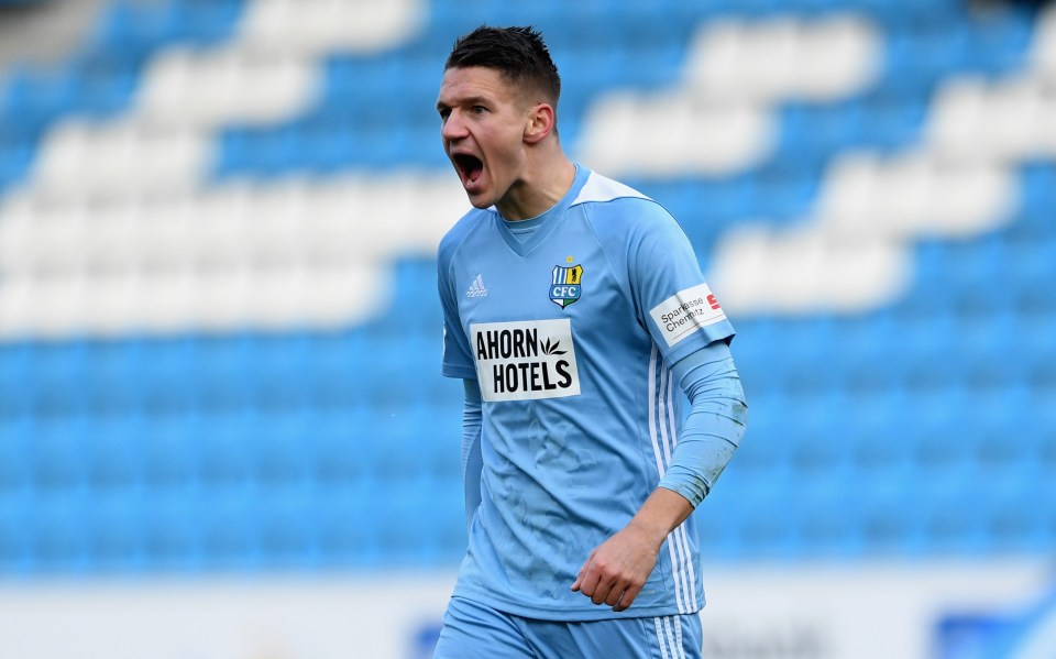 Chemnitzer were relegated to the fourth-tier of German football for 2020-21