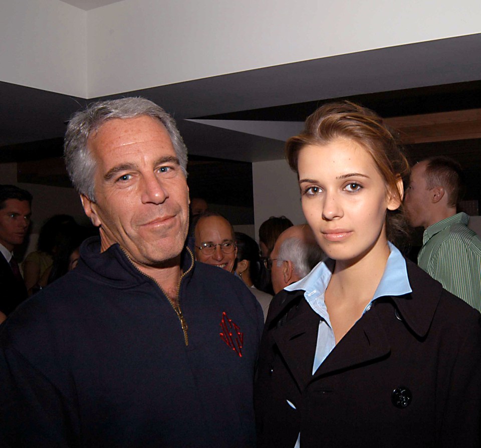 Adriana Ross pictured with Epstein in 2005