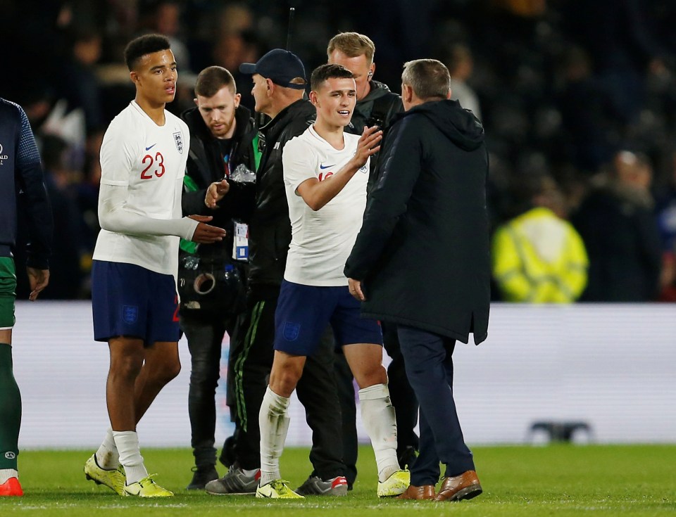 Foden has heaped praise on United's Mason Greenwood