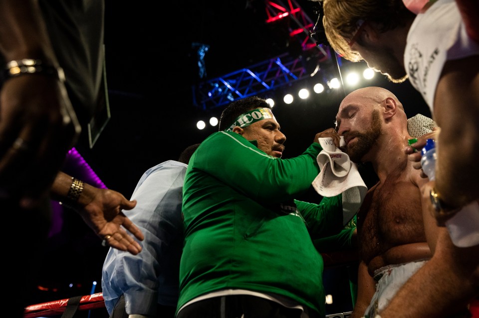 The Gypsy King has credited cutman Jorge Capetillo for saving his career