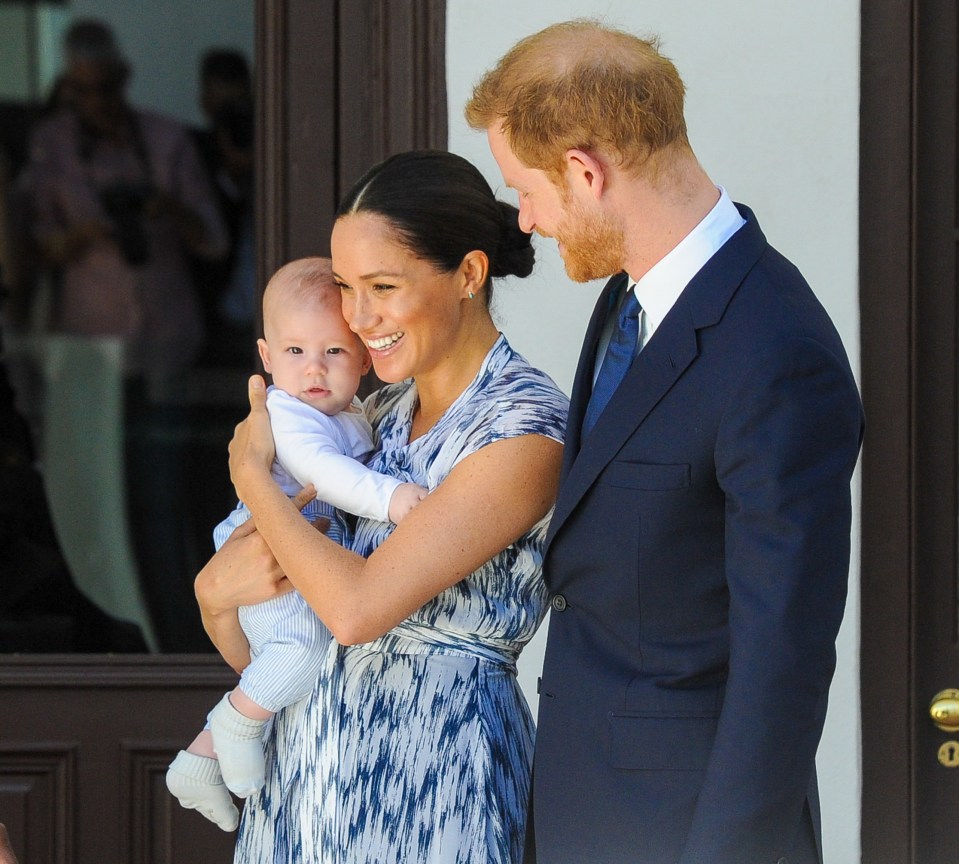 Prince Harry and Meghan Markle are living in the US with son Archie