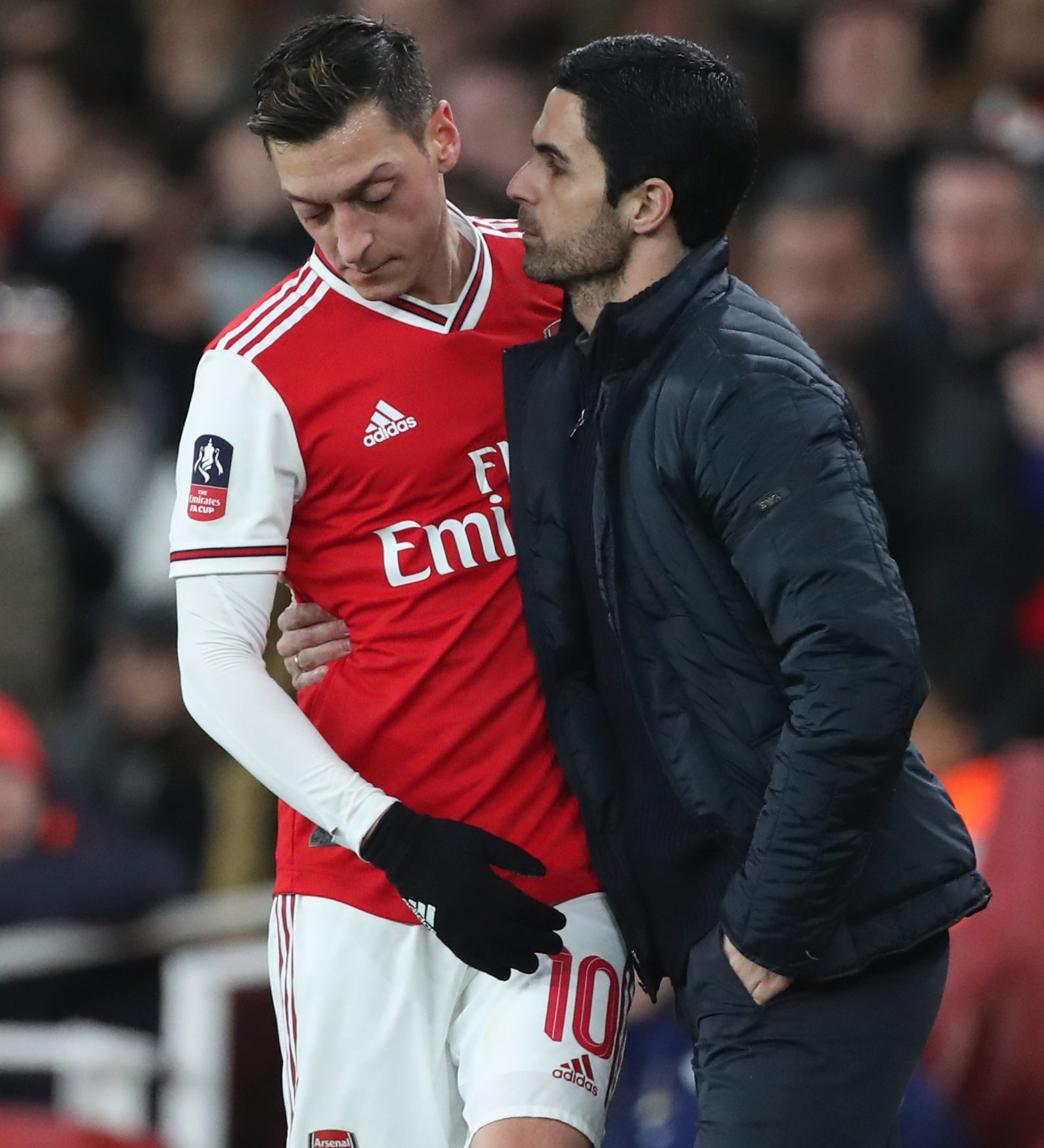 Mesut Ozil's future at Arsenal remains unclear as he continues to be frozen out of the side