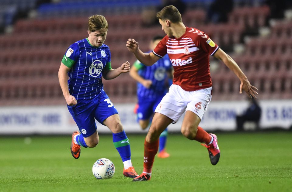  Tottenham are interested in Wigan starlet Joe Gelhardt, 18