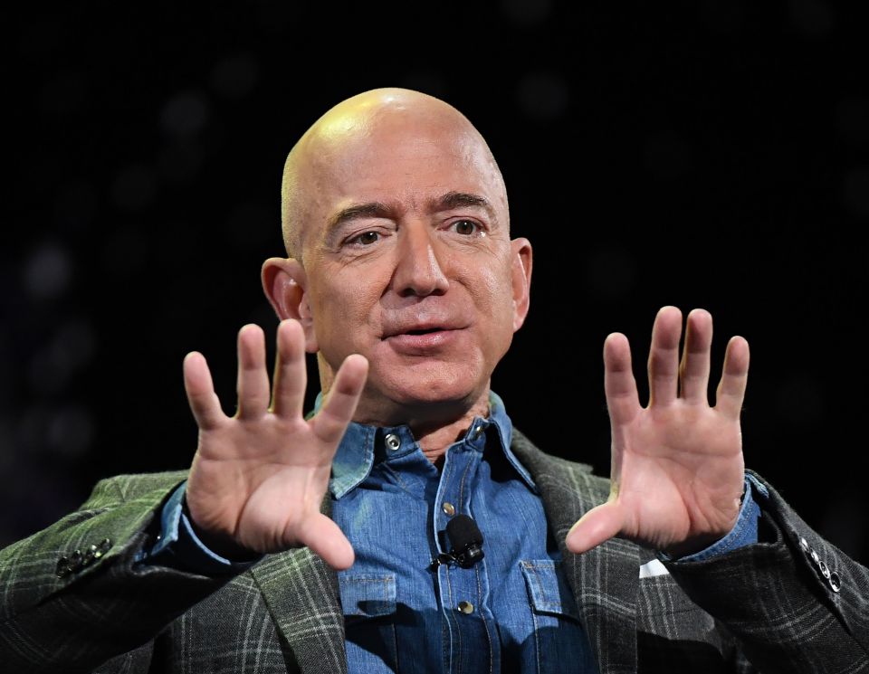 The group also targeted the account of Amazon boss Jeff Bezos