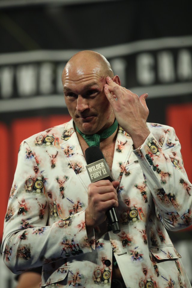 Fury, 31, faces Deontay Wilder in a third WBC title fight later this year