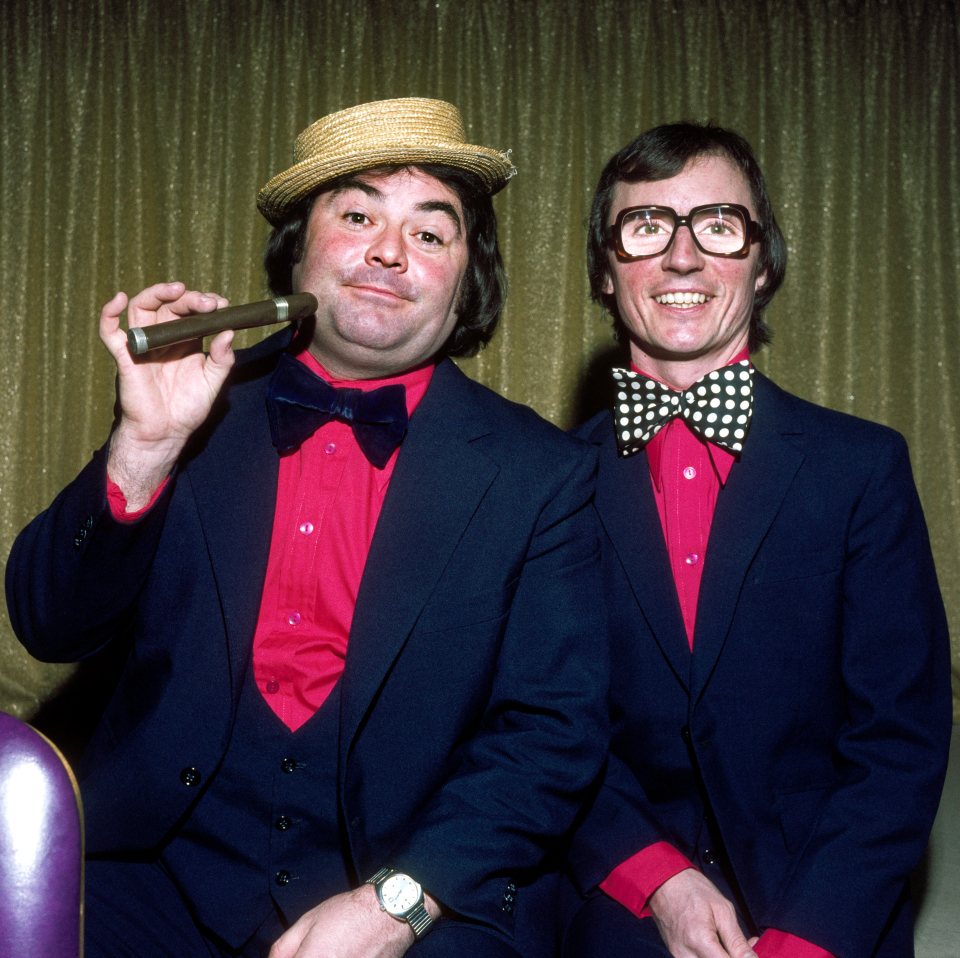 The Little and Large Show, on BBC One from 1978 to 1991, often had ten million viewers