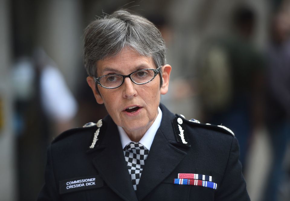 Met chief Dame Cressida Dick hopes people will be 'shamed' into wearing masks