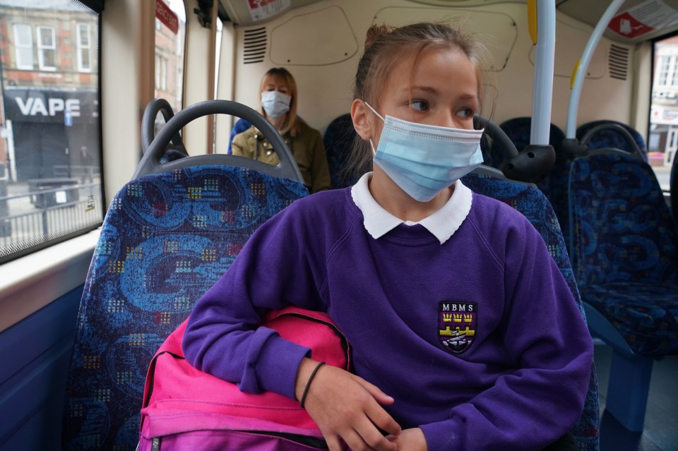 School kids will be asked to stick to their ‘bubbles’ even while travelling on the bus