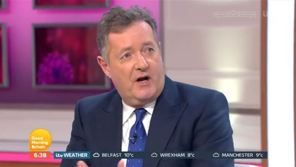 Piers regularly takes swipes at Dan both on Twitter and on GMB