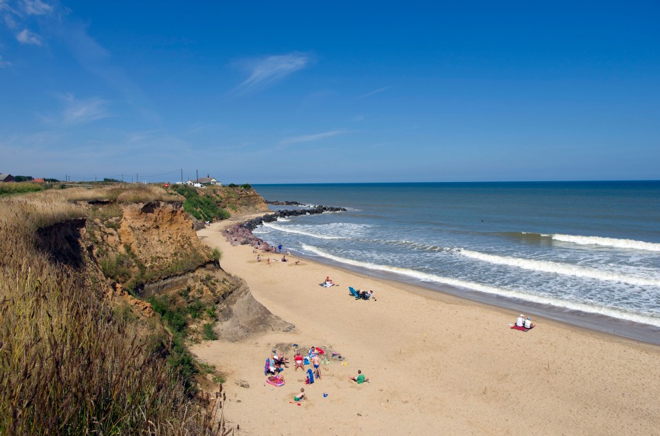 Happisburgh has miles of coastal paths to walk