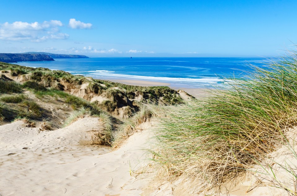 Penhale Sands is rarely busy – even in peak season