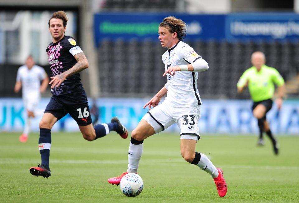  Chelsea starlet Conor Gallagher, 20, is wanted by Crystal Palace after impressing on loan at Charlton and Swansea this season