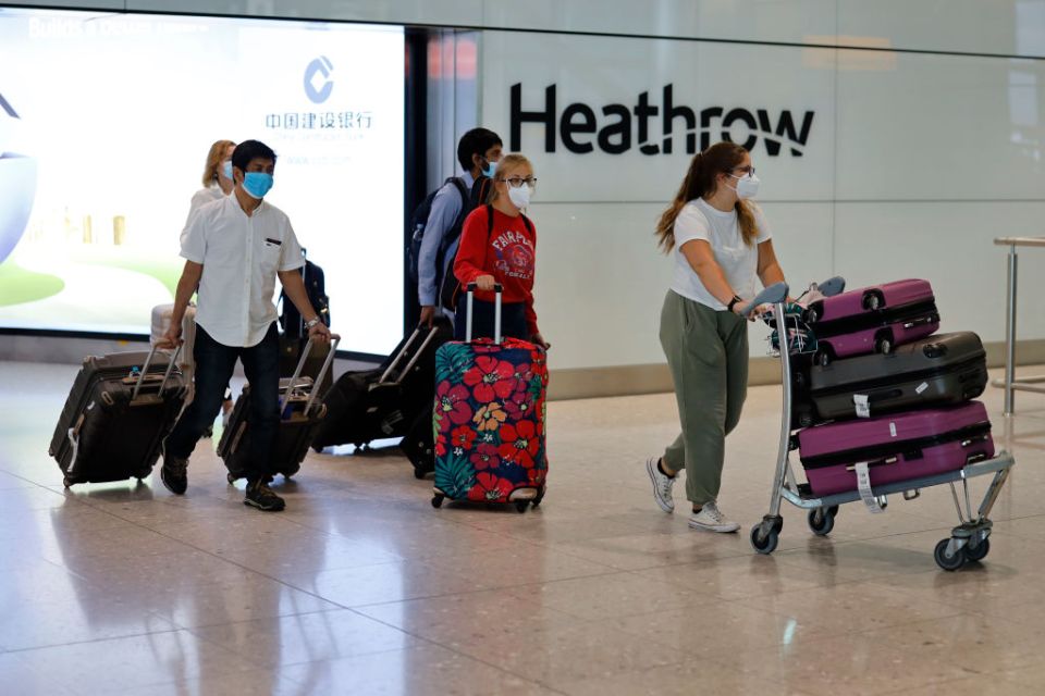 Airline passengers are still adjusting to the new travel measures