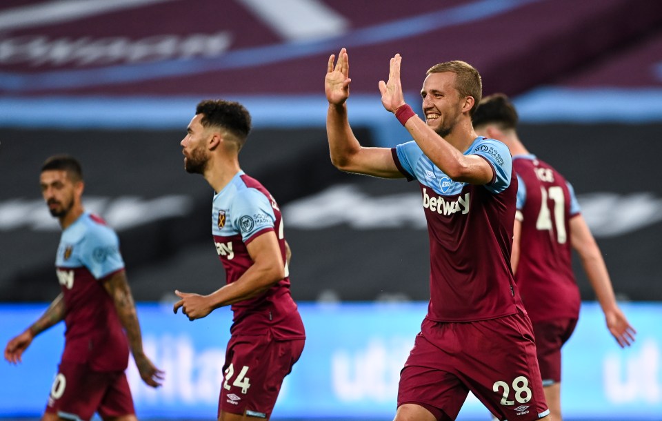 Tomas Soucek scored a vital goal as the Hammers downed rivals Chelsea - and West Ham are now closing in on a permanent deal