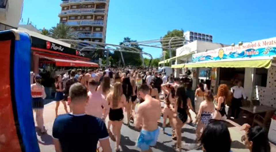 Places like Magaluf depend on Brit holidaymakers each year