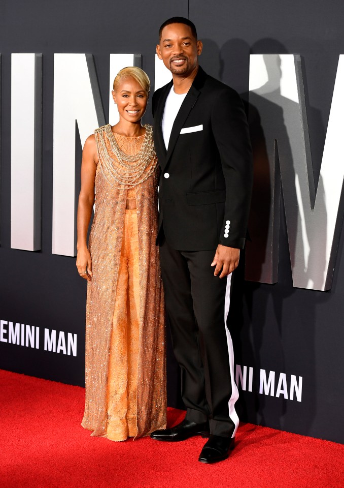 Jada Pinkett Smith and husband Will Smith in happier times