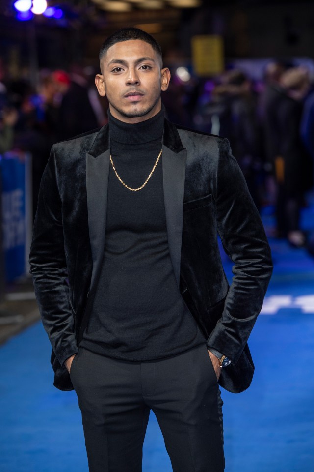 Sean Sagar at a movie premiere in London back in 2018