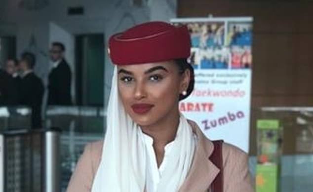 Derrin Crawford, a 23-year-old Emirates flight attendant from Liverpool, was arrested last Thursday