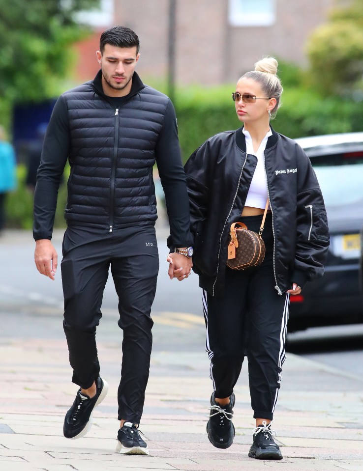 The pair dressed casually as they stepped out for breakfast today