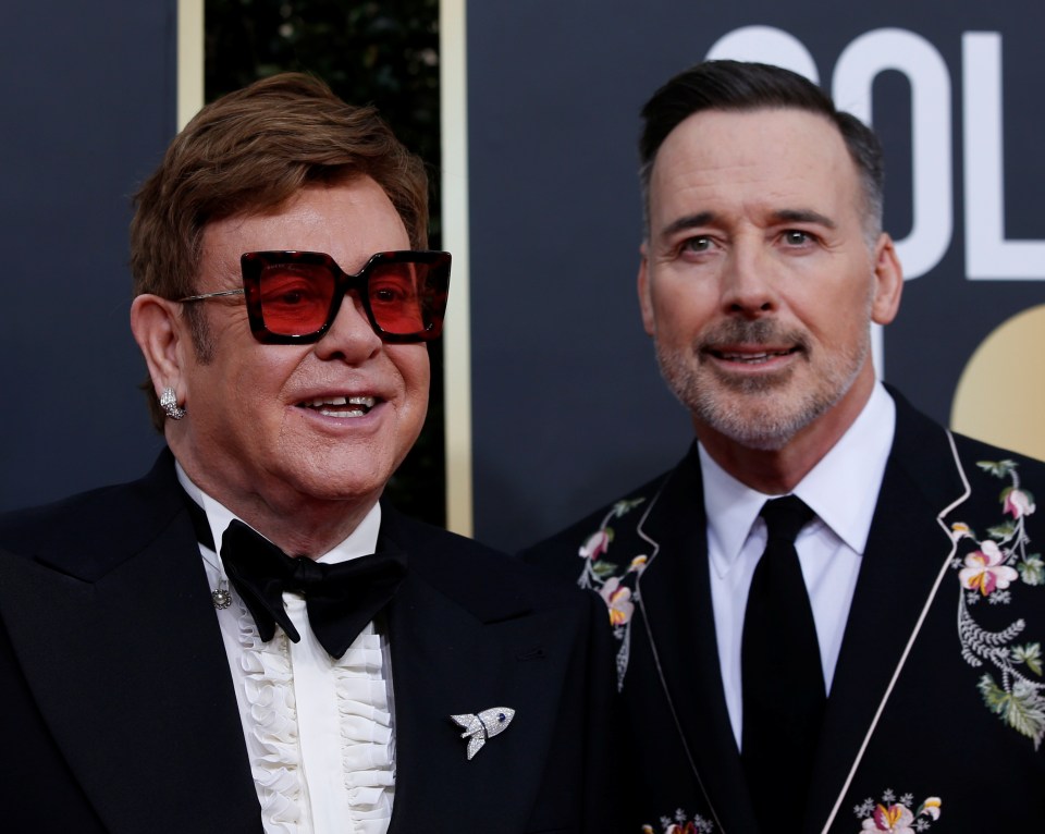 Sir Elton went on to marry David Furnish and has two kids