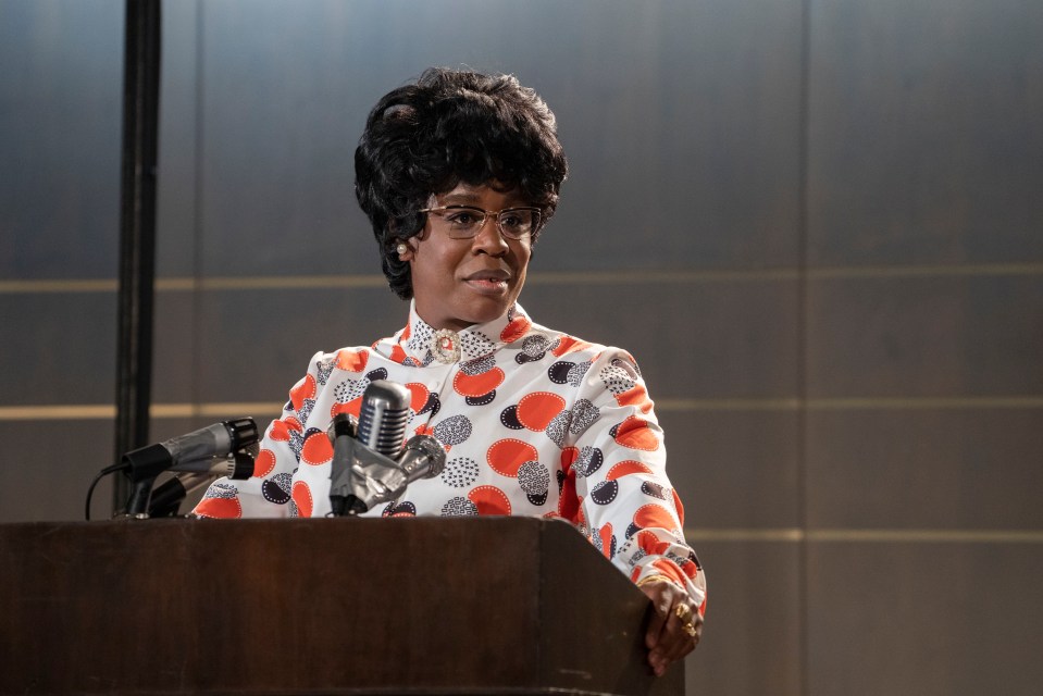 She stars as trailblazer Shirley Chisholm in the new drama Mrs America on BBC Two