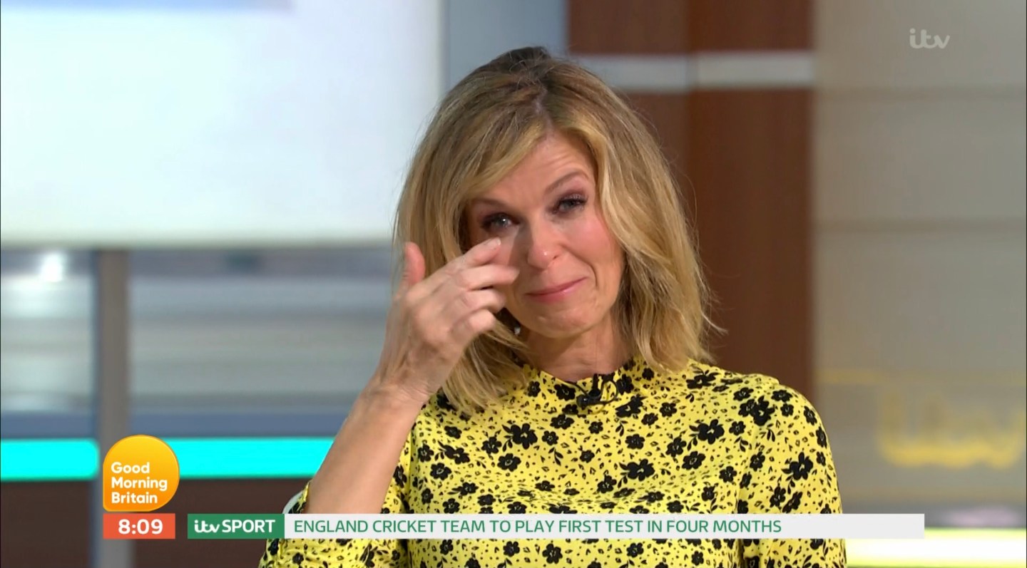 It was an emotional final episode for the pair, with Kate returning to the studio