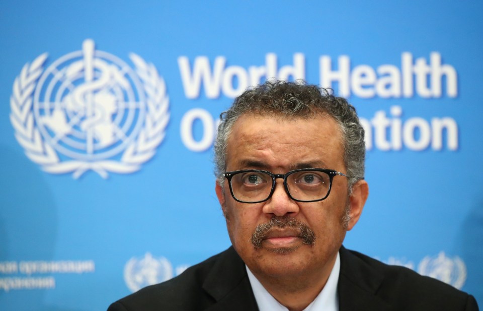 WHO Director-General Tedros Adhanom Ghebreyesus