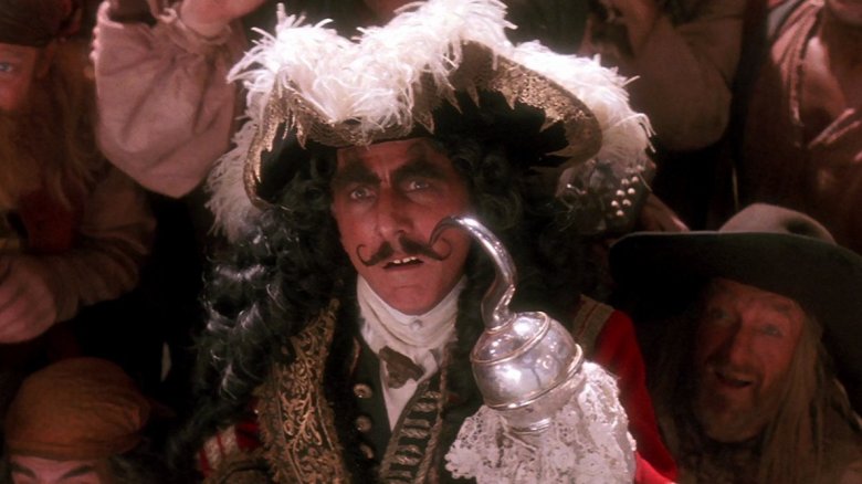 Dustin Hoffman also played Captain Hook in Steven Spielberg's Hook