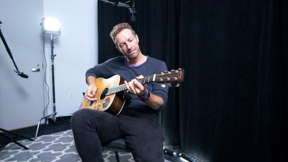 Chris Martin was inspired to write a hit single by the night sky over Rockfield 