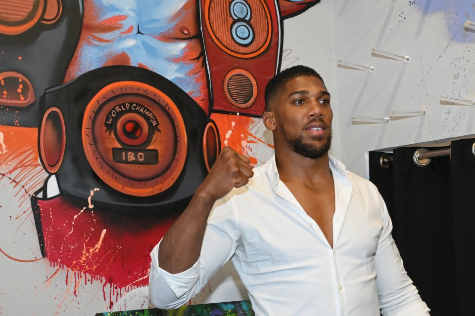 Anthony Joshua has been on holiday in Marbella