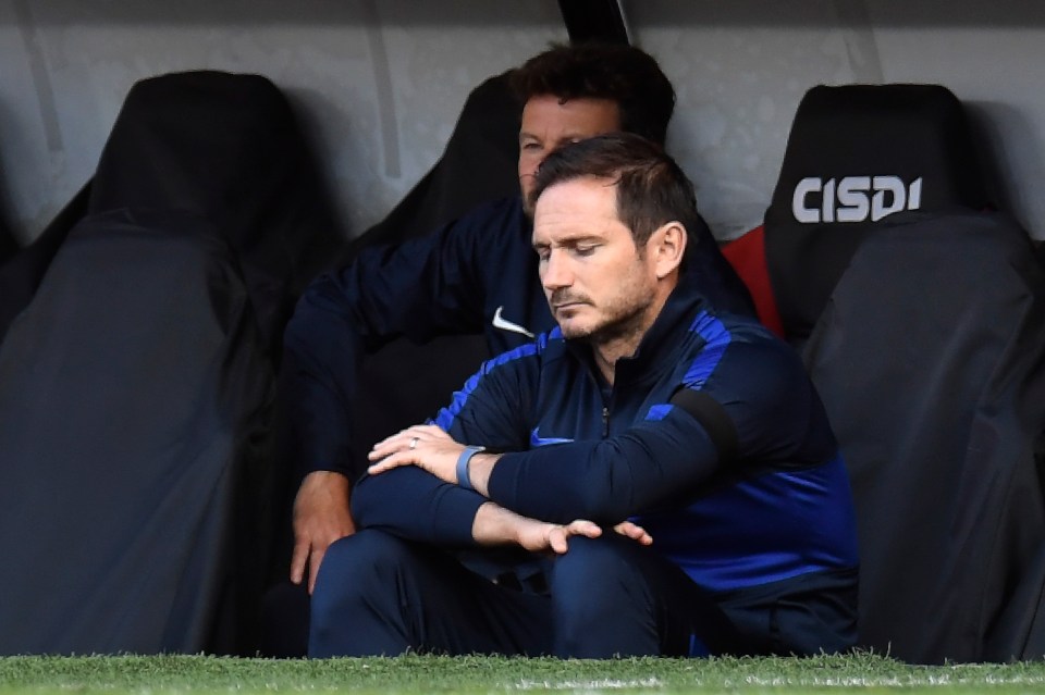 A tough day at the office for Blues boss Frank Lampard ended in him storming down the tunnel