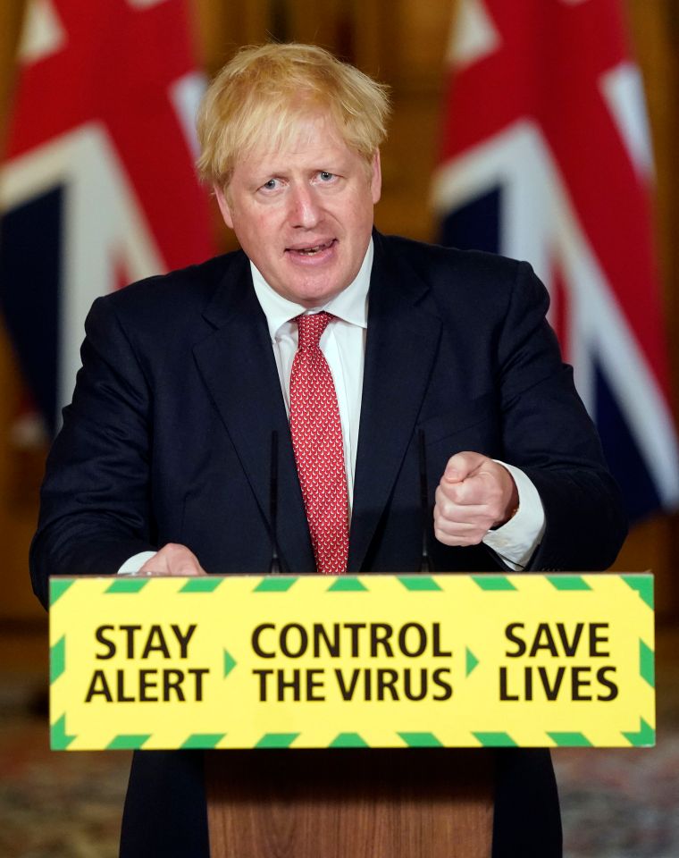 Boris Johnson has today unveiled plans to strike quickly at the virus