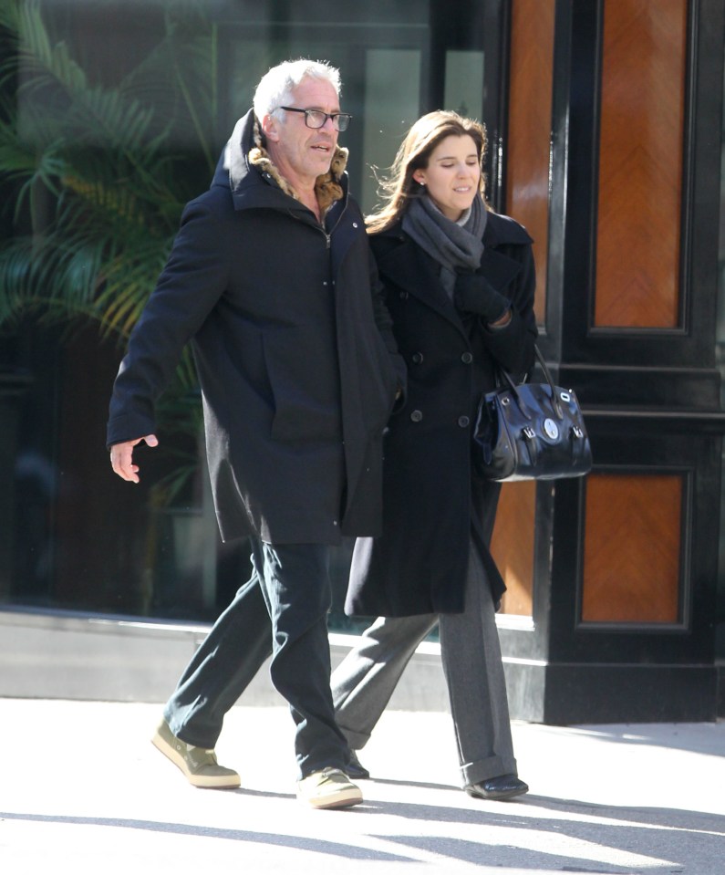 Sarah Kellen spotted with Epstein walking in Manhattan in 2012