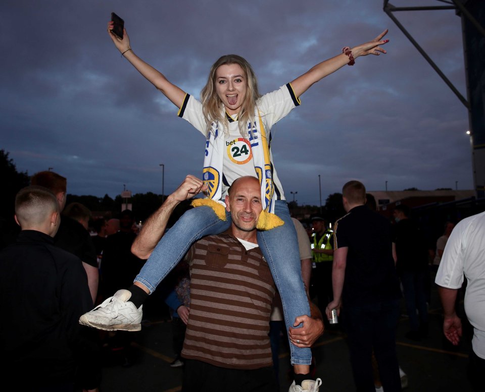 One fan is head and shoulders above the rest