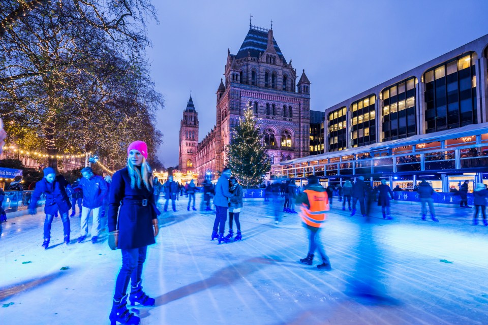 Visitors to rinks must book slots online in order to reduce numbers on the ice