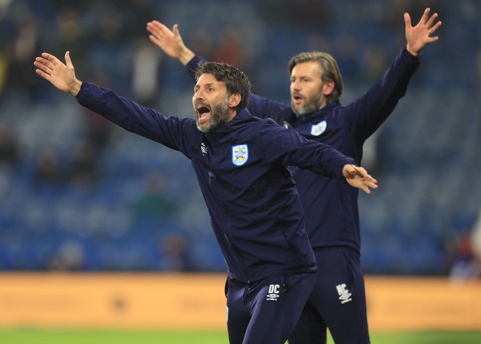 Danny Cowley, and his brother and assistant Nicky, were sacked after helping Huddersfield avoid the drop - they took over when the club had one point from nine games