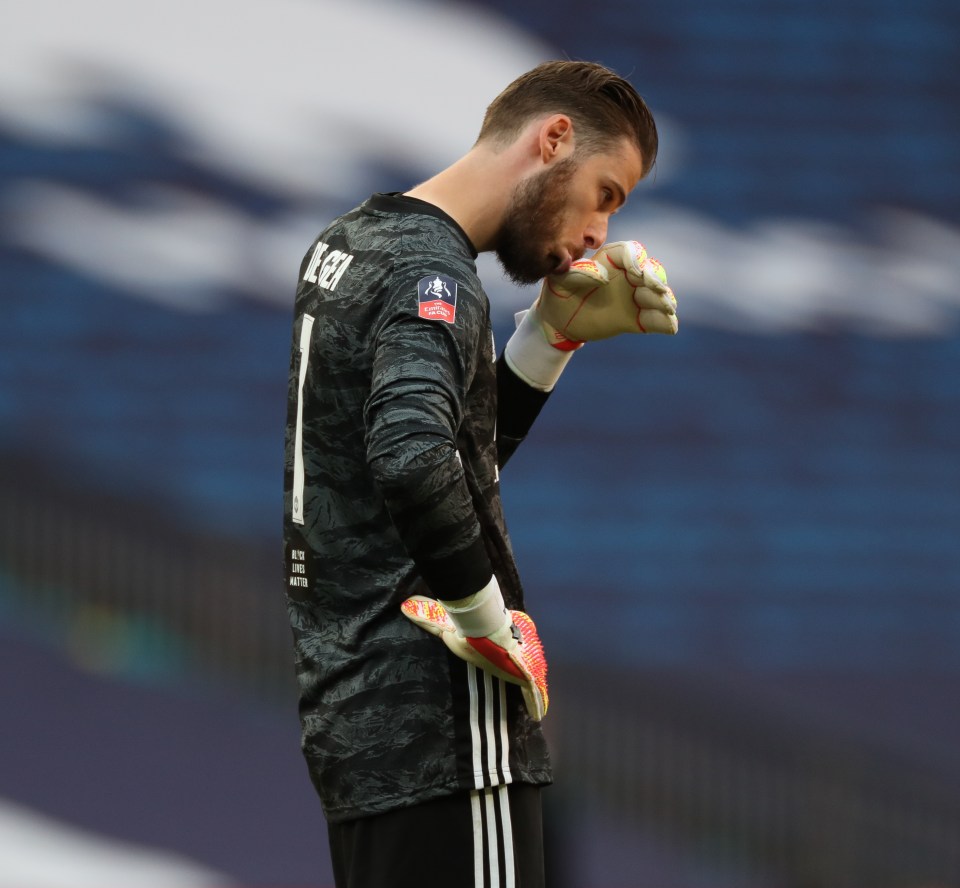 De Gea was at fault for two of Chelsea's three goals in the FA Cup semi-final