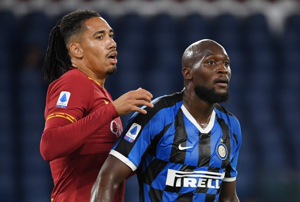 Smalling was reunited with former Man Utd team-mate Romelu Lukaku during a recent match