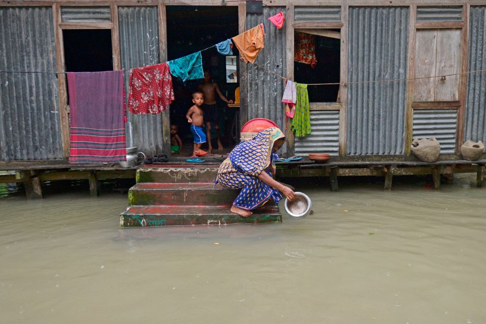 Officials warned that the water level in the Brahmaputra river was expected to rise by 11cm