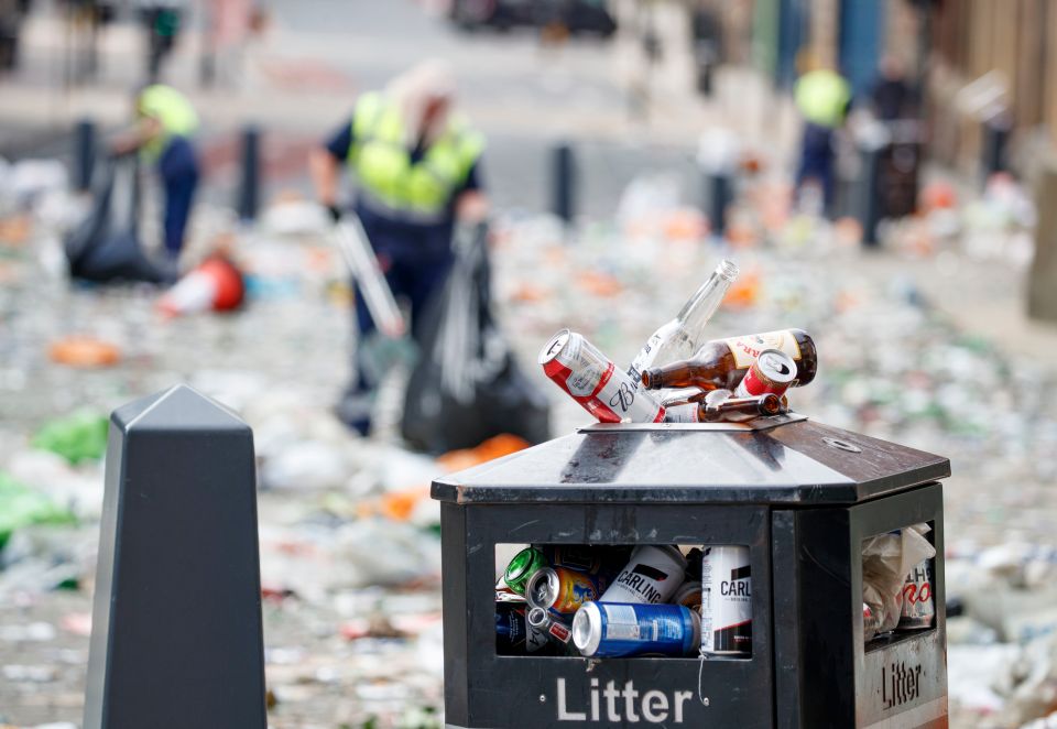 Leeds fans partied hard as the side finally made it back to the Premier League